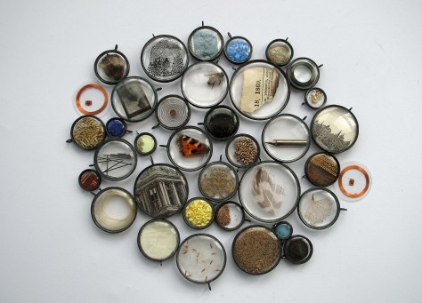 This series of fragmented objects, has triggered stories about many memories including school, sibling rivalry, holidays and childhood collections. 